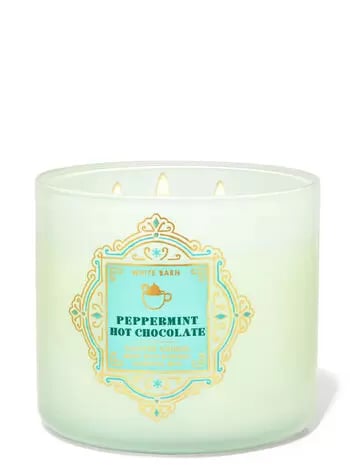 Peppermint Hot Chocolate 3-Wick Candle