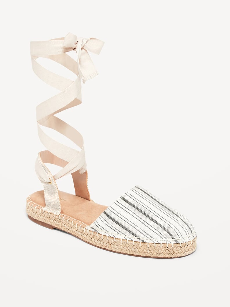 Best Lace-Up Espadrille Sandals From Old Navy