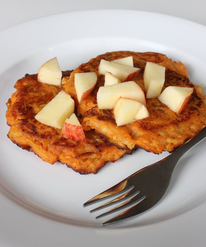 Sweet Potato, Apple, and Cinnamon Pancakes