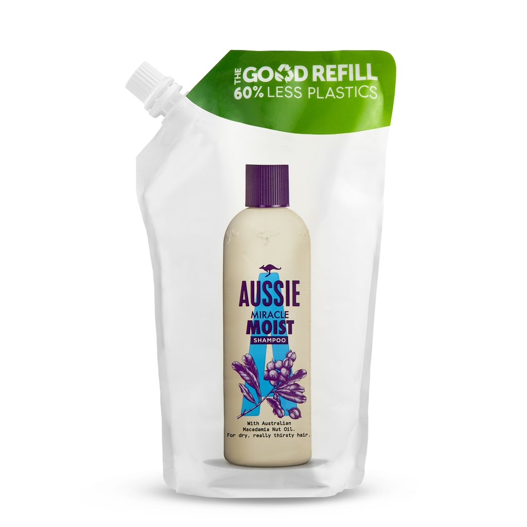 Aussie Miracle Moist Shampoo Refill Pouch Moisturising Shampoo