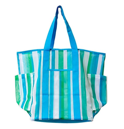 H For Happy 16-Inch Mesh Beach Tote Bag