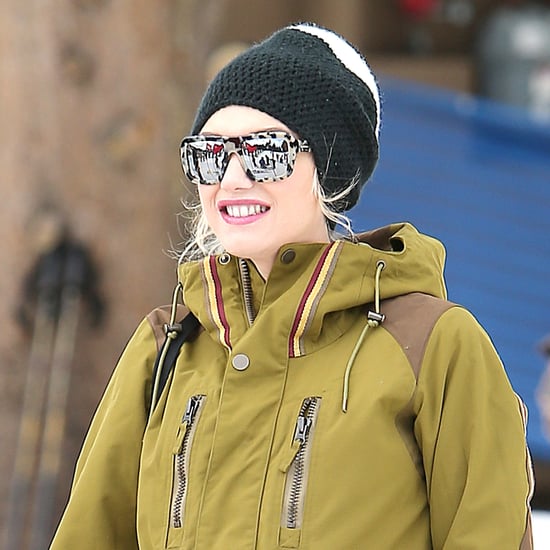 Gwen Stefani and Zuma Rossdale at Skiing Practice | Pictures