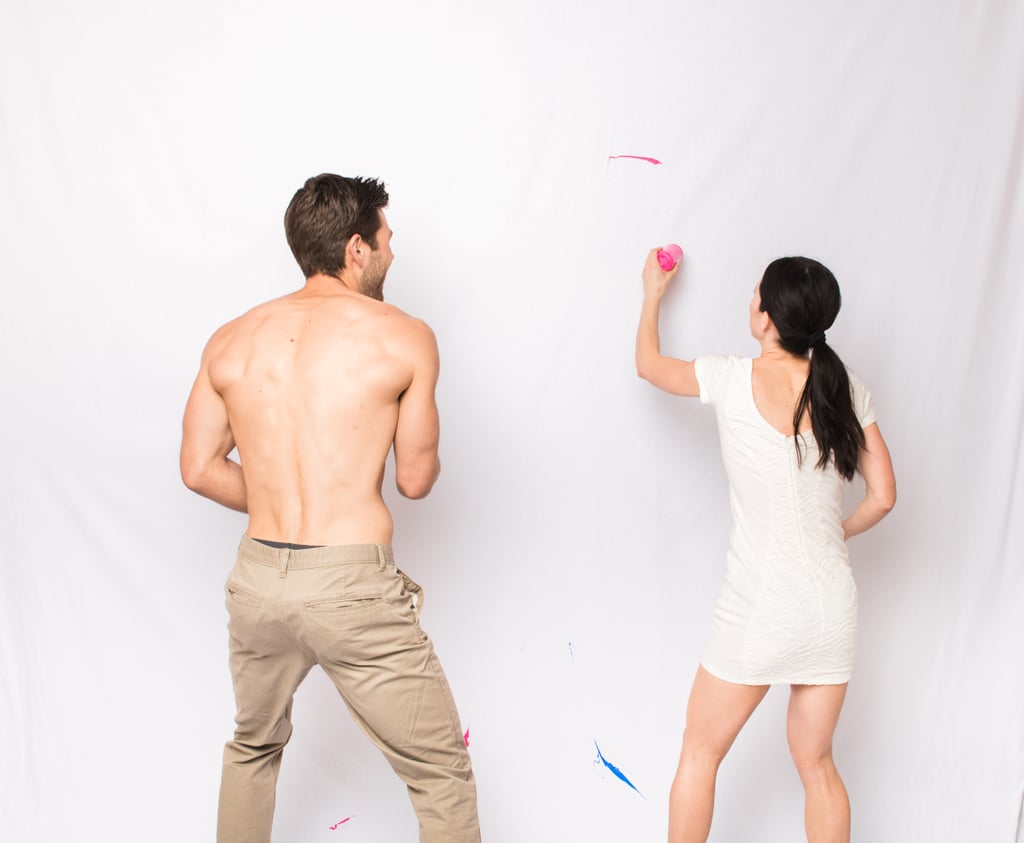 Painting Engagement Photos