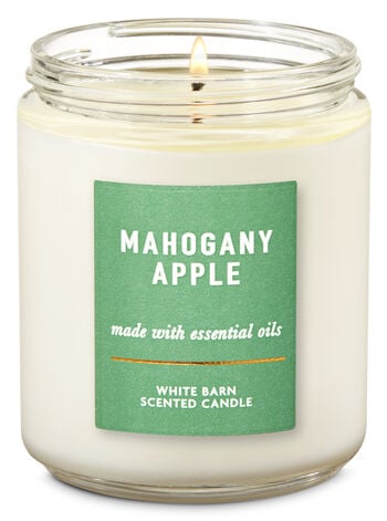 Mahogany Apple Single Wick Candle