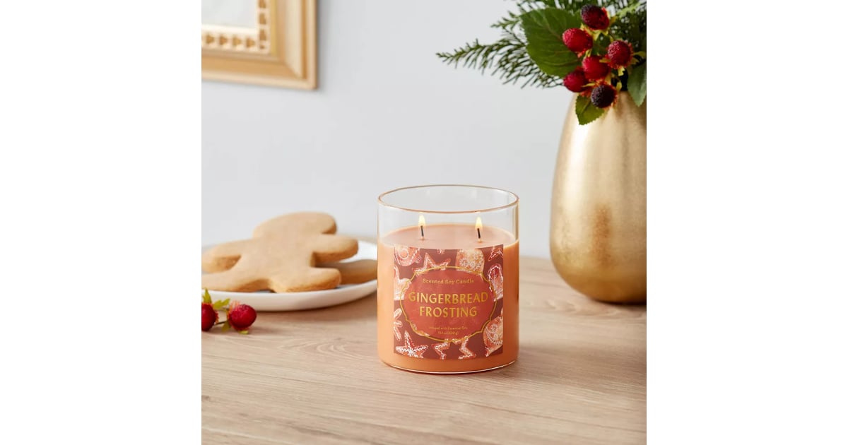 Opalhouse Lidded Glass Jar Gingerbread Frosting Candle Best Candles
