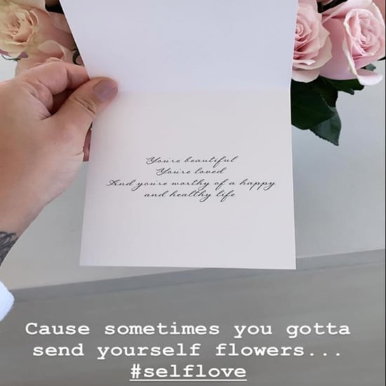 Demi Lovato's Instagram Story About Sending Herself Flowers