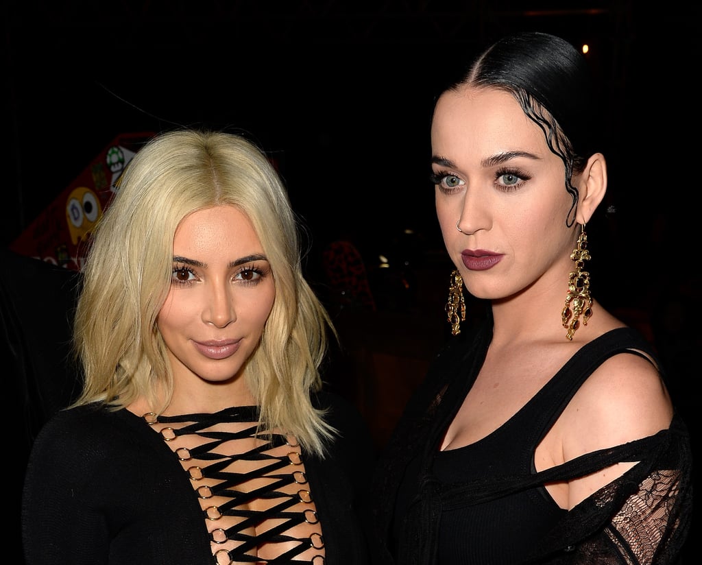Kim Kardashian and Katy Perry at Paris Fashion Week | Photos