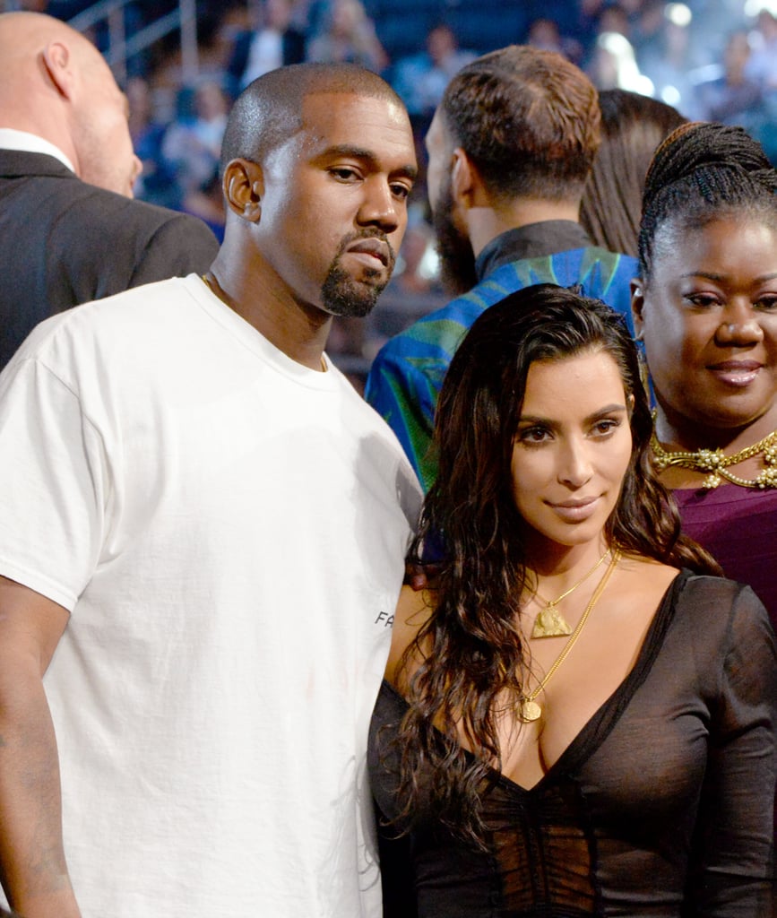 Kim Kardashian and Kanye West at 2016 MTV Video Music Awards Kim Kardashian and Kanye West at 2016 MTV Video Music Awards