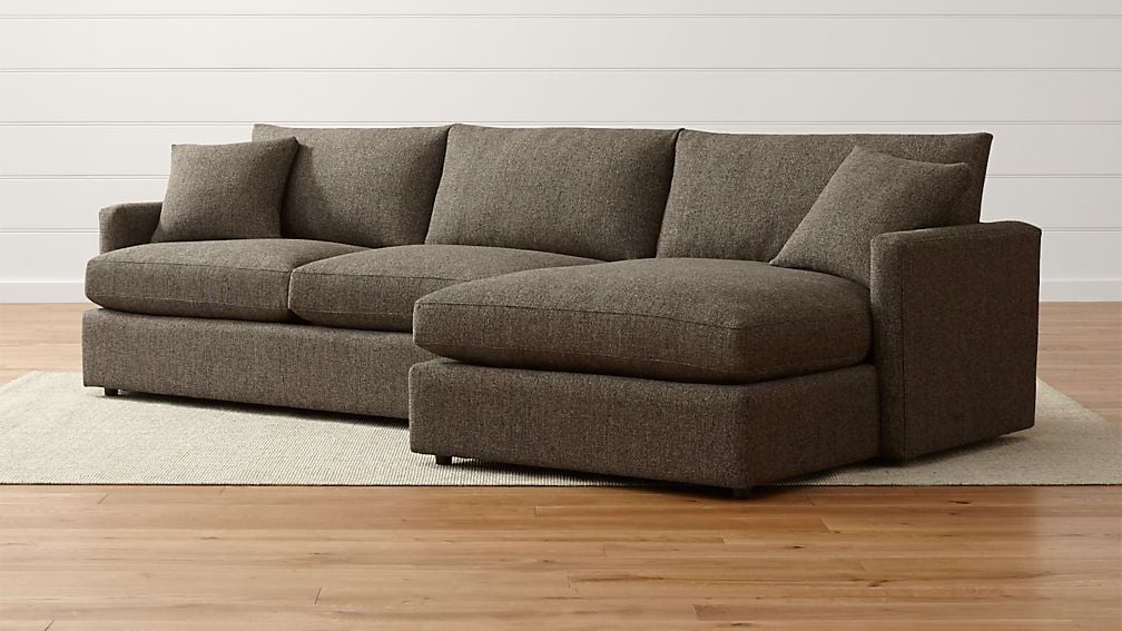 Bonnie: Lounge II Shallow Sectional Sofa