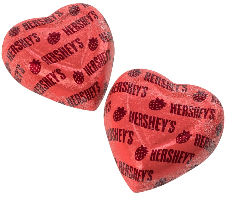 Hershey's Extra Creamy Milk Chocolate Filled With Strawberry Crème Hearts
