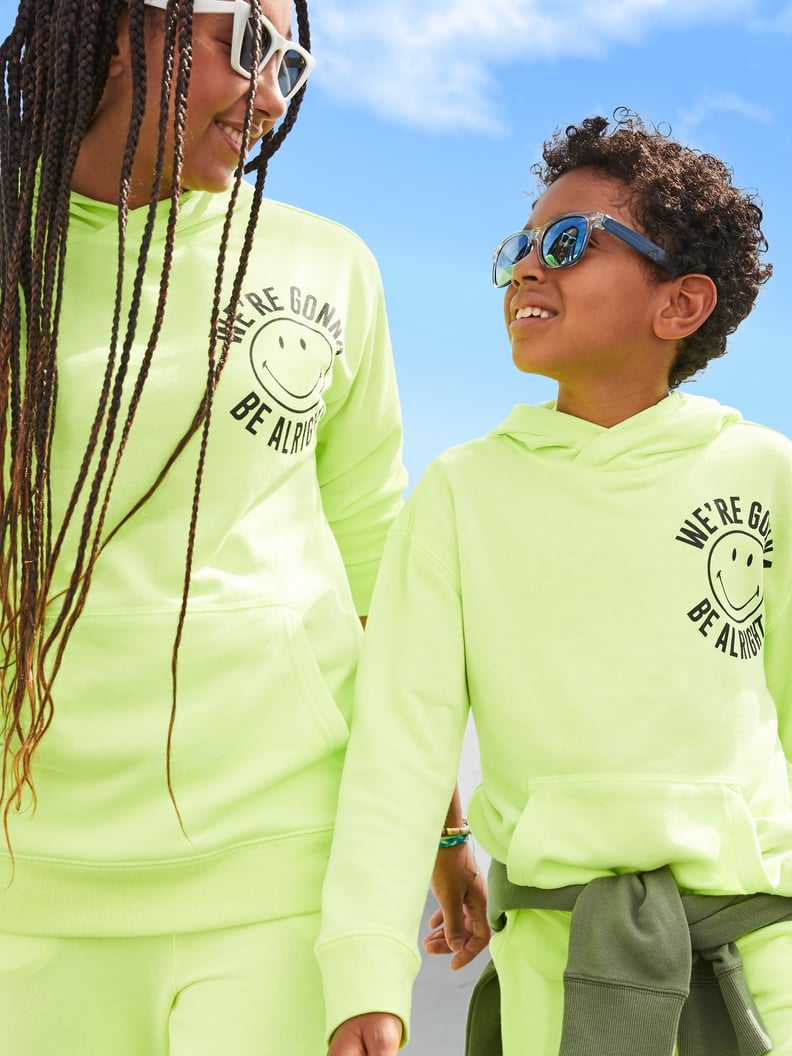 POPSUGAR x Old Navy French Terry Garment-Dyed Unisex Hoodie For Kids