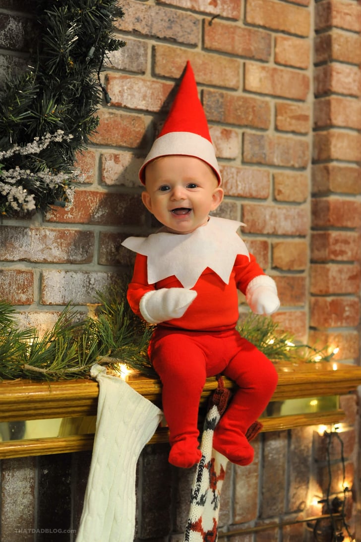 RealLife Elf on the Shelf Ideas POPSUGAR Family Photo 9