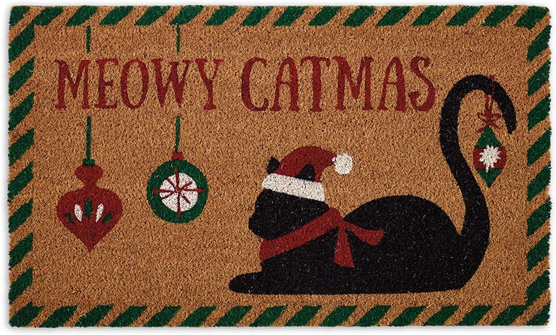 Meowy Christmas Doormat