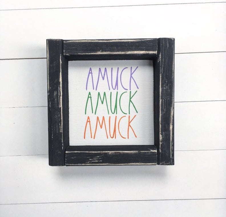 Amuck Amuck Amuck Hocus Pocus Decor