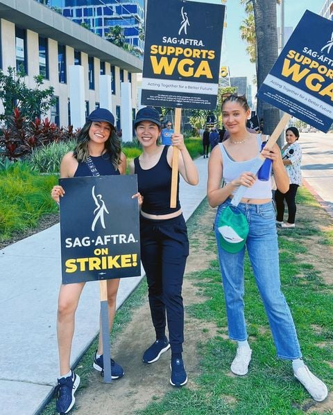 Richa Moorjani, Ramona Young, and Lee Rodriguez