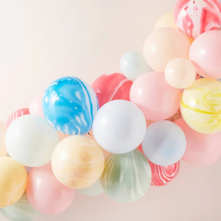 Ginger Ray Tie Dye Pastels Balloon Arch Best Balloon Arches From