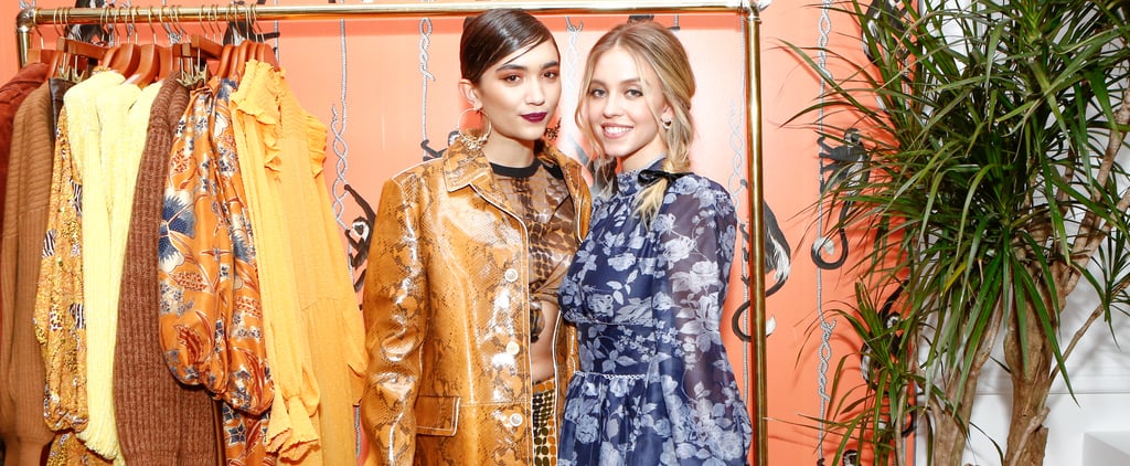 Sydney Sweeney and Rowan Blanchard Hang Out at NYFW