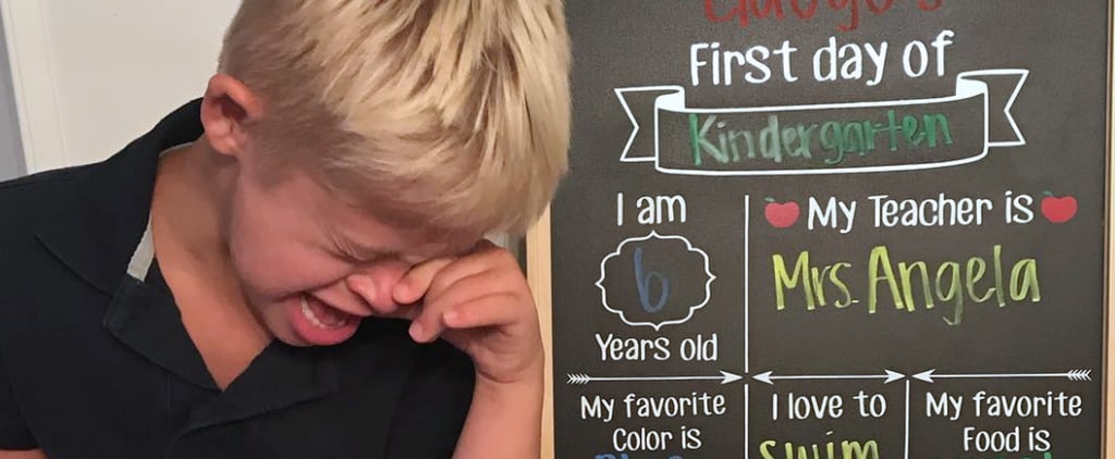 17 First-Day-of-School Photos That Perfectly Capture the Way Kids Feel About School