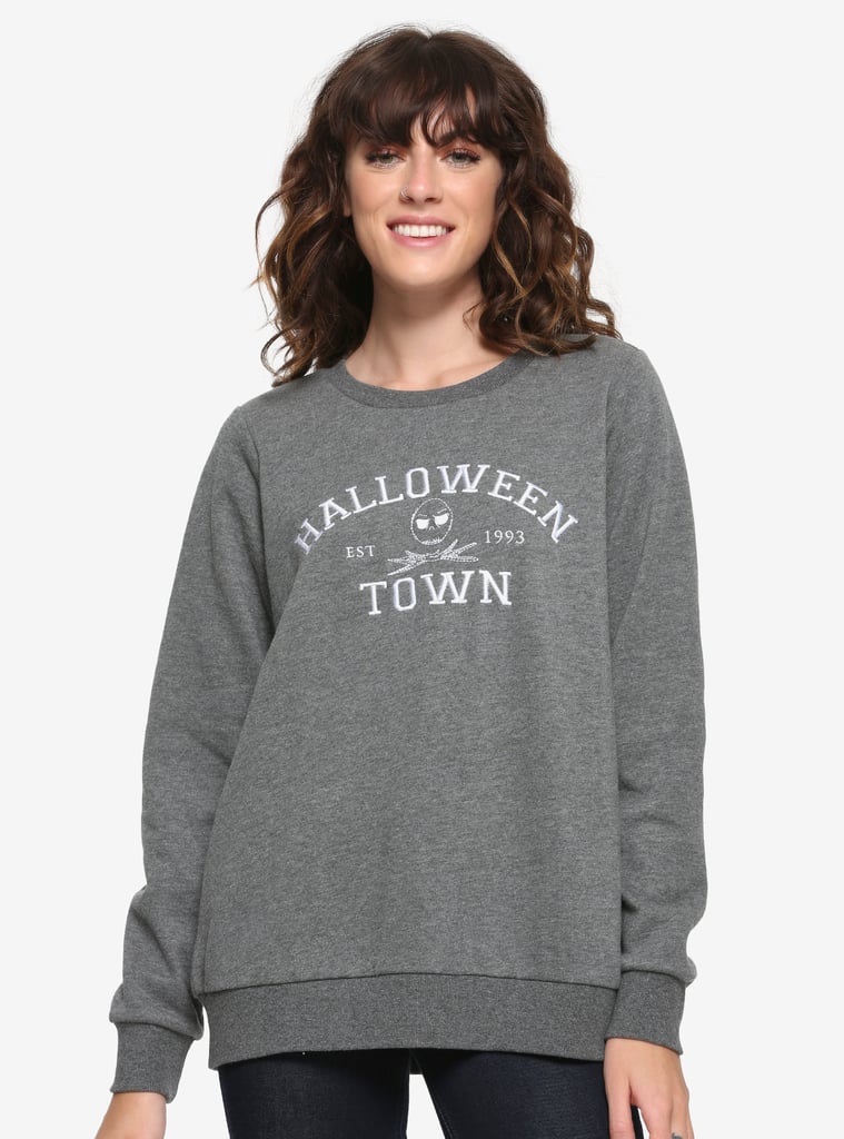 The Nightmare Before Christmas Halloween Town Crewneck Sweater