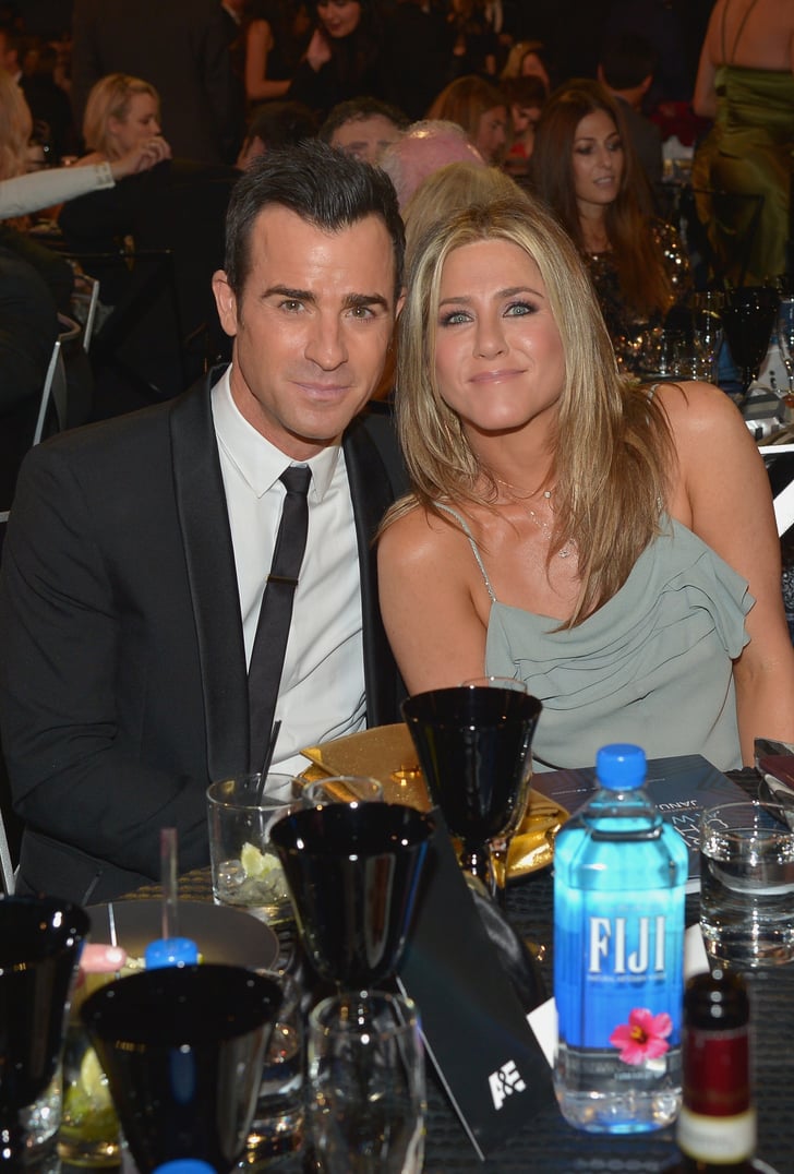 Jennifer Aniston and Justin Theroux at Critics' Choice 2016 | POPSUGAR