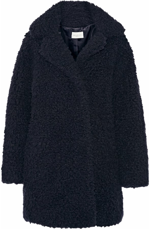 Sandro Meryl Oversized Faux Shearling Coat ($745) | Holiday Gifts by ...