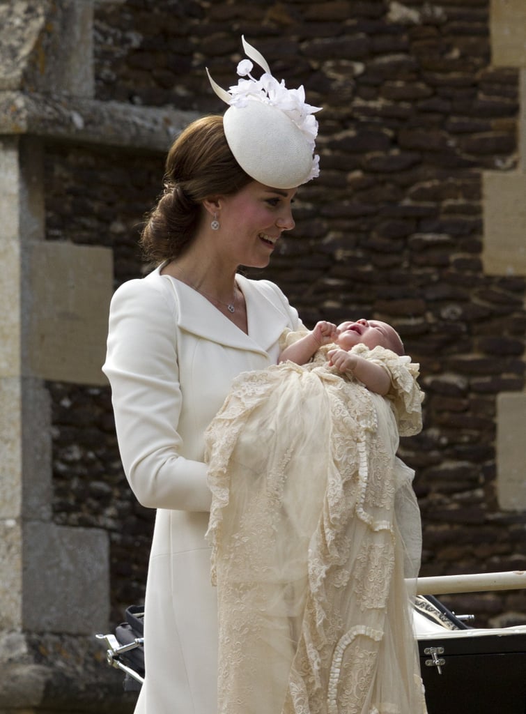 Kate Middleton Wearing White to Christenings