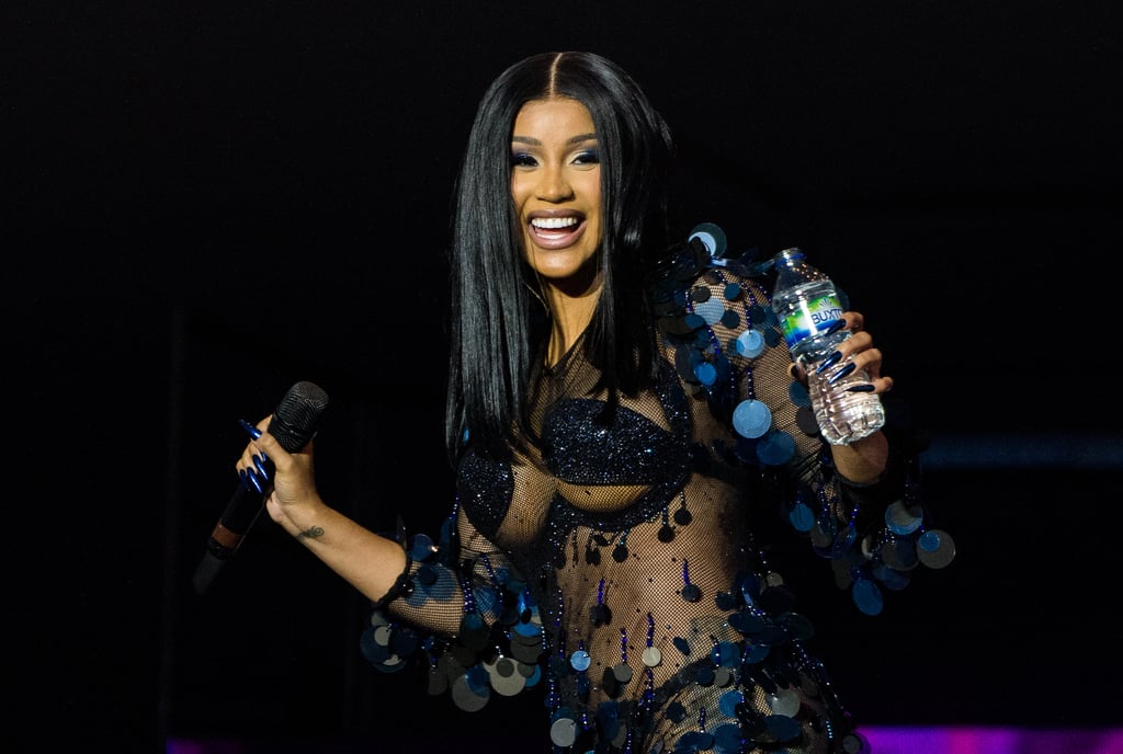 Cardi B and Son Wave at the SZA Concert in New York City