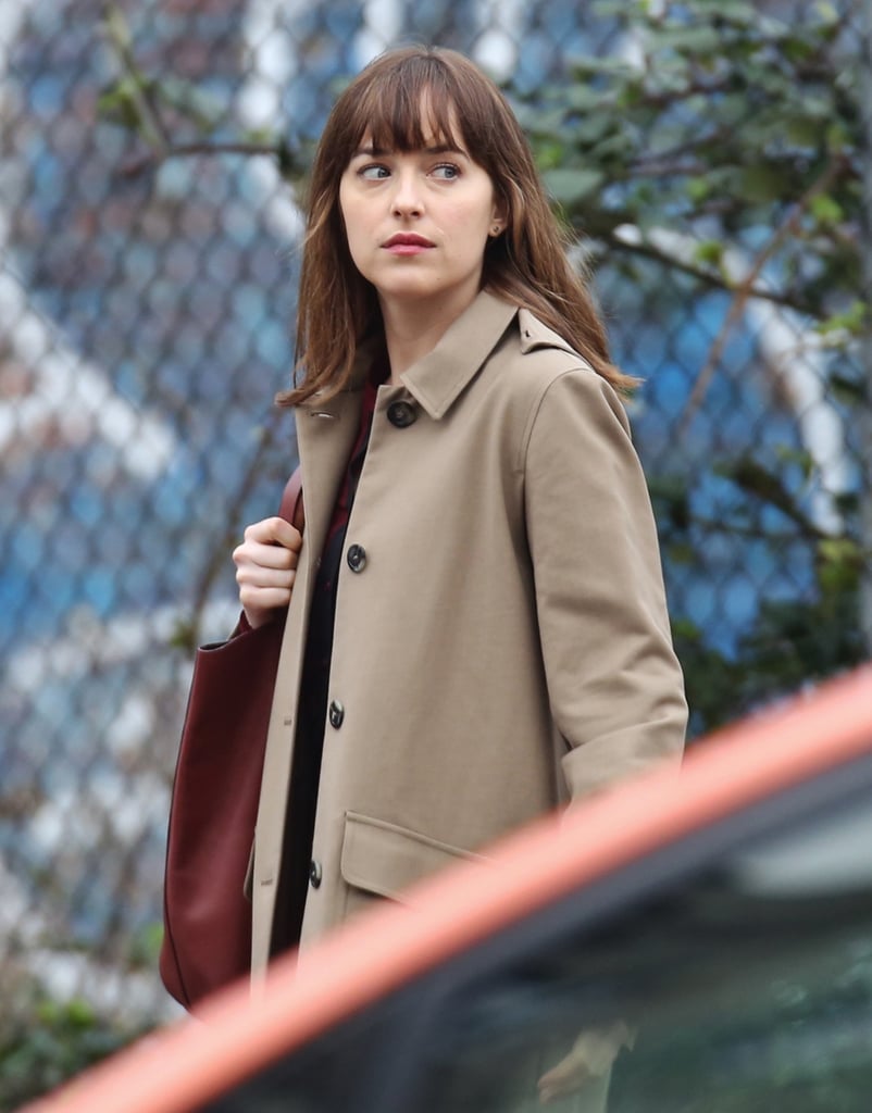 Dakota Johnson Fifty Shades Darker Set Pictures