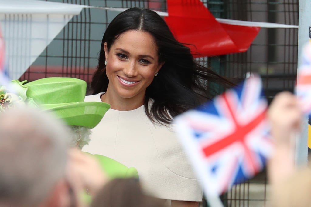 Queen Elizabeth II and Meghan Markle Cheshire Visit Pictures