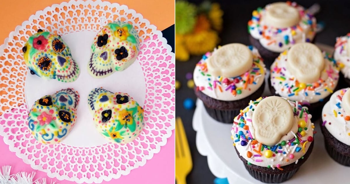 Desserts Shaped Like Day of the Dead Sugar Skulls POPSUGAR Latina