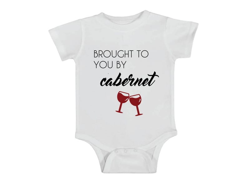 Brought to You by Cabernet Baby Onesie