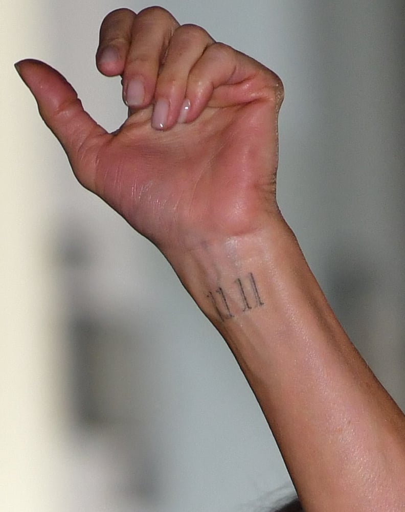 Jennifer Aniston's Wrist Tattoo