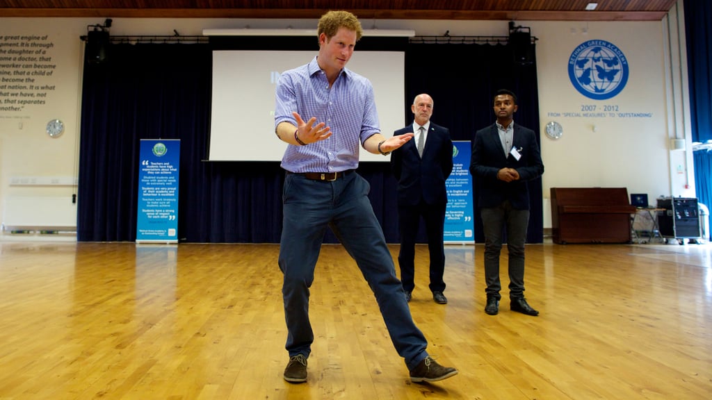 Prince Harry at Bethnal Green Academy July 2014 | Pictures