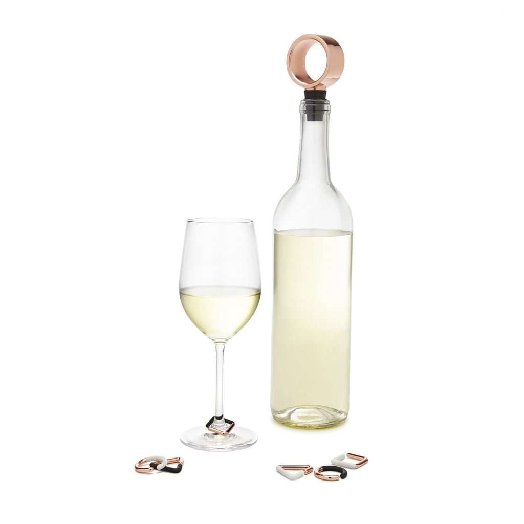 Umbra Geo Wine Stopper and Charms ($20)