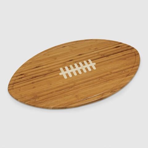 Bamboo Football Kickoff Cheese Board | Useful Gifts For Men | POPSUGAR ...