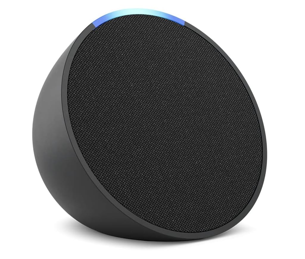 Amazon Echo Pop ($22, originally $40)
When in doubt, I think it's safest to go the tech route. This Amazon Echo device can serve as a speaker, set reminders, and even control compatible smart home devices.