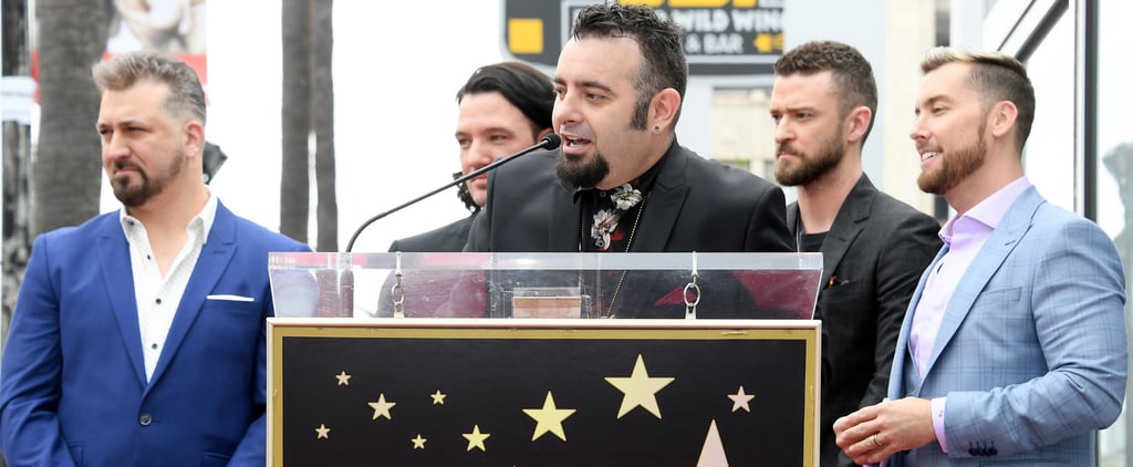 NSYNC Reunion at Hollywood Walk of Fame Ceremony April 2018