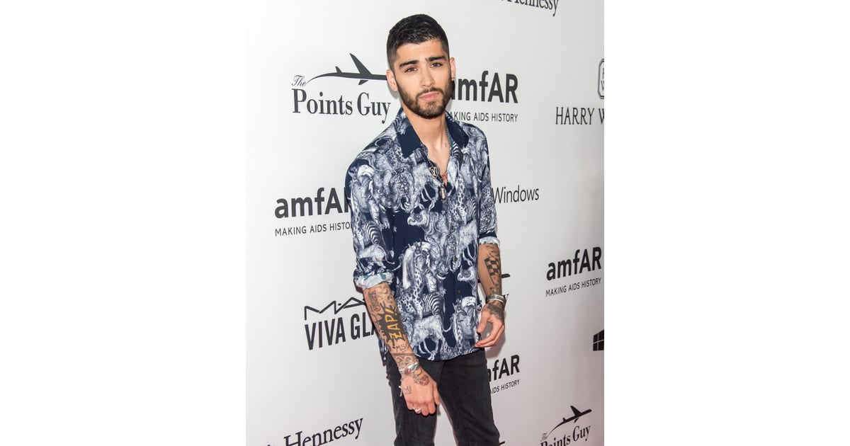 Zayn Malik At Amfar Gala June 2016 Popsugar Celebrity Photo 9 