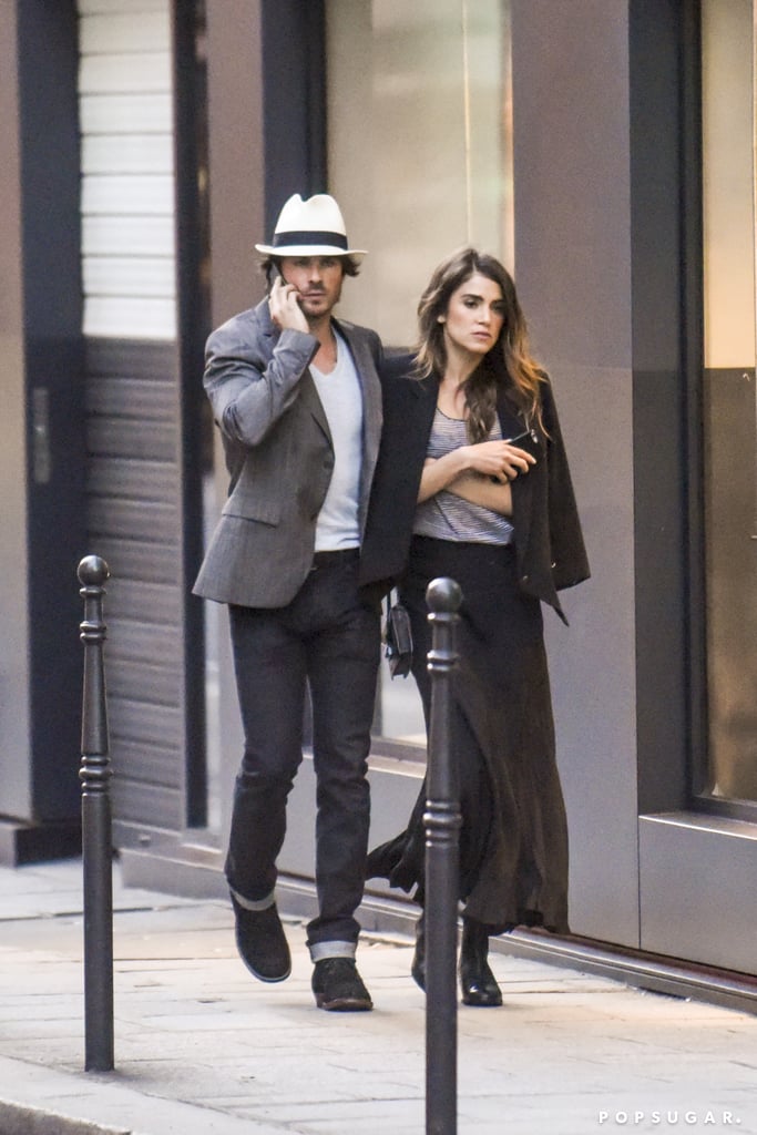 Ian Somerhalder and Nikki Reed in Paris May 2015 | POPSUGAR Celebrity ...