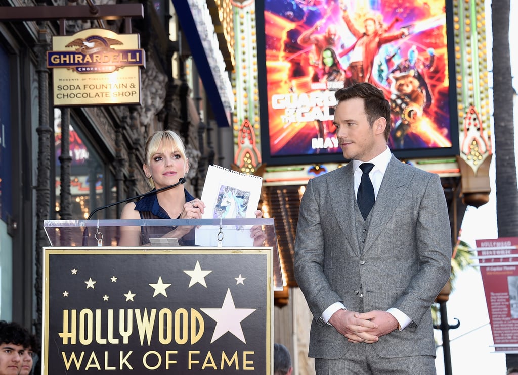 Chris Pratt Hollywood Walk of Fame Ceremony Pictures