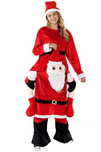 Ride on Me Shoulder Santa