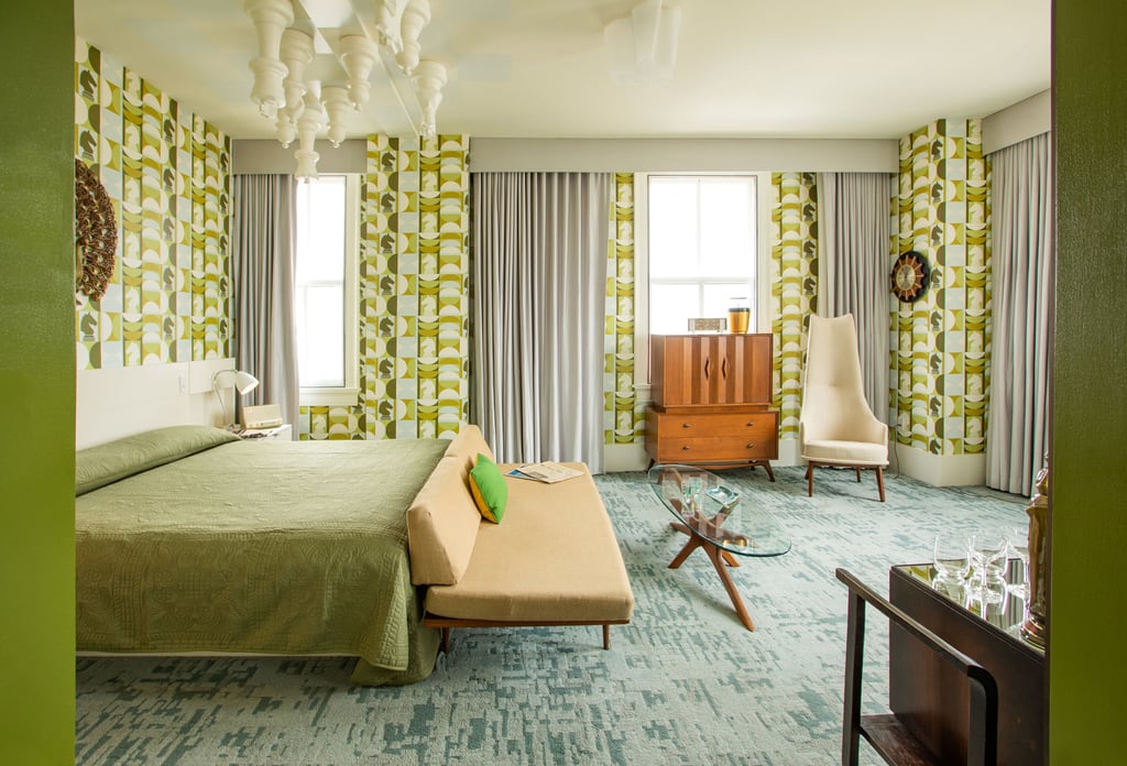 The Queen's Gambit Chess-Themed Hotel Room in Lexington