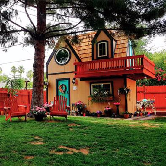 Dad Built Playhouse That's a Mini Version of Their Home