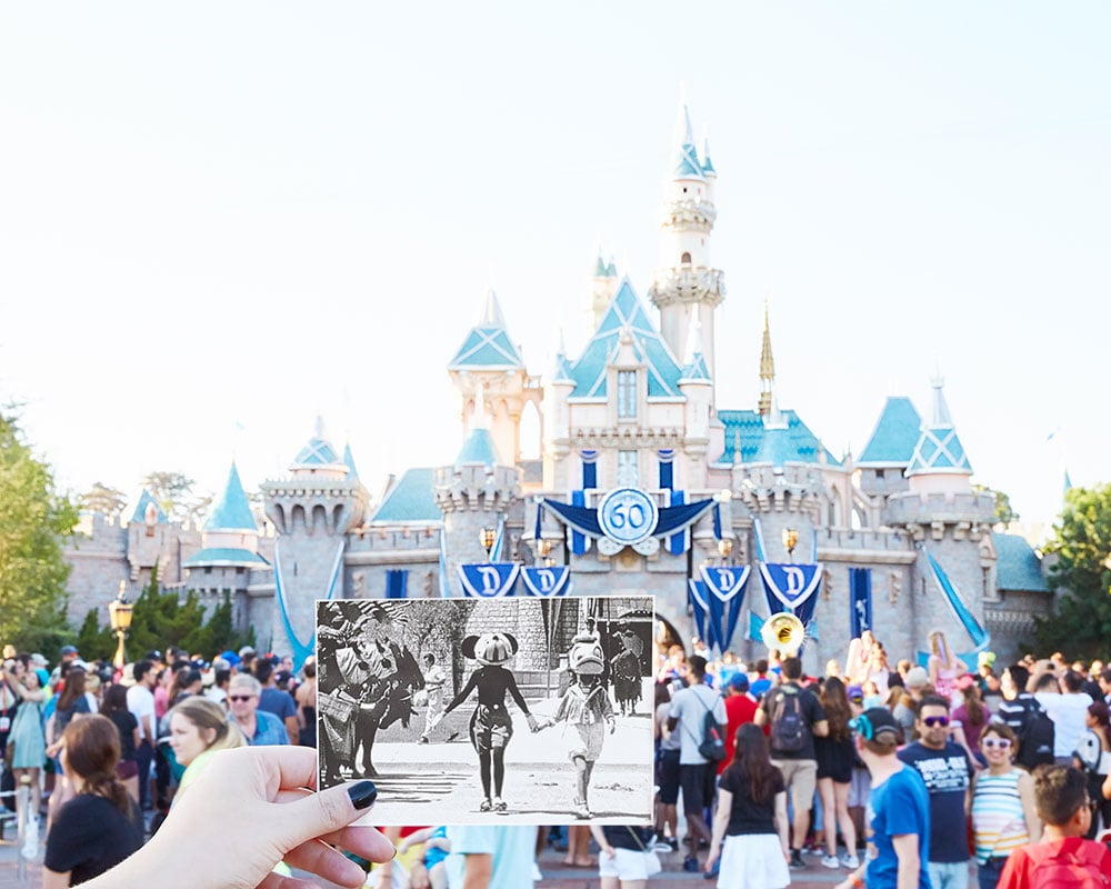 Disneyland Then and Now Photos
