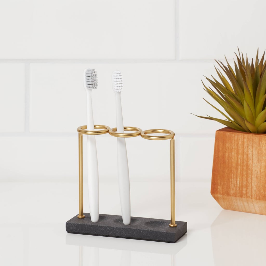 For the Bathroom: Solid Toothbrush Holder