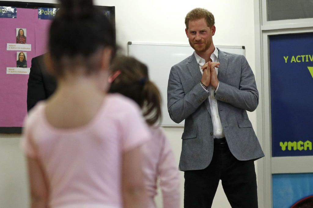 Prince Harry Visits Ballet Class South Ealing April 2019