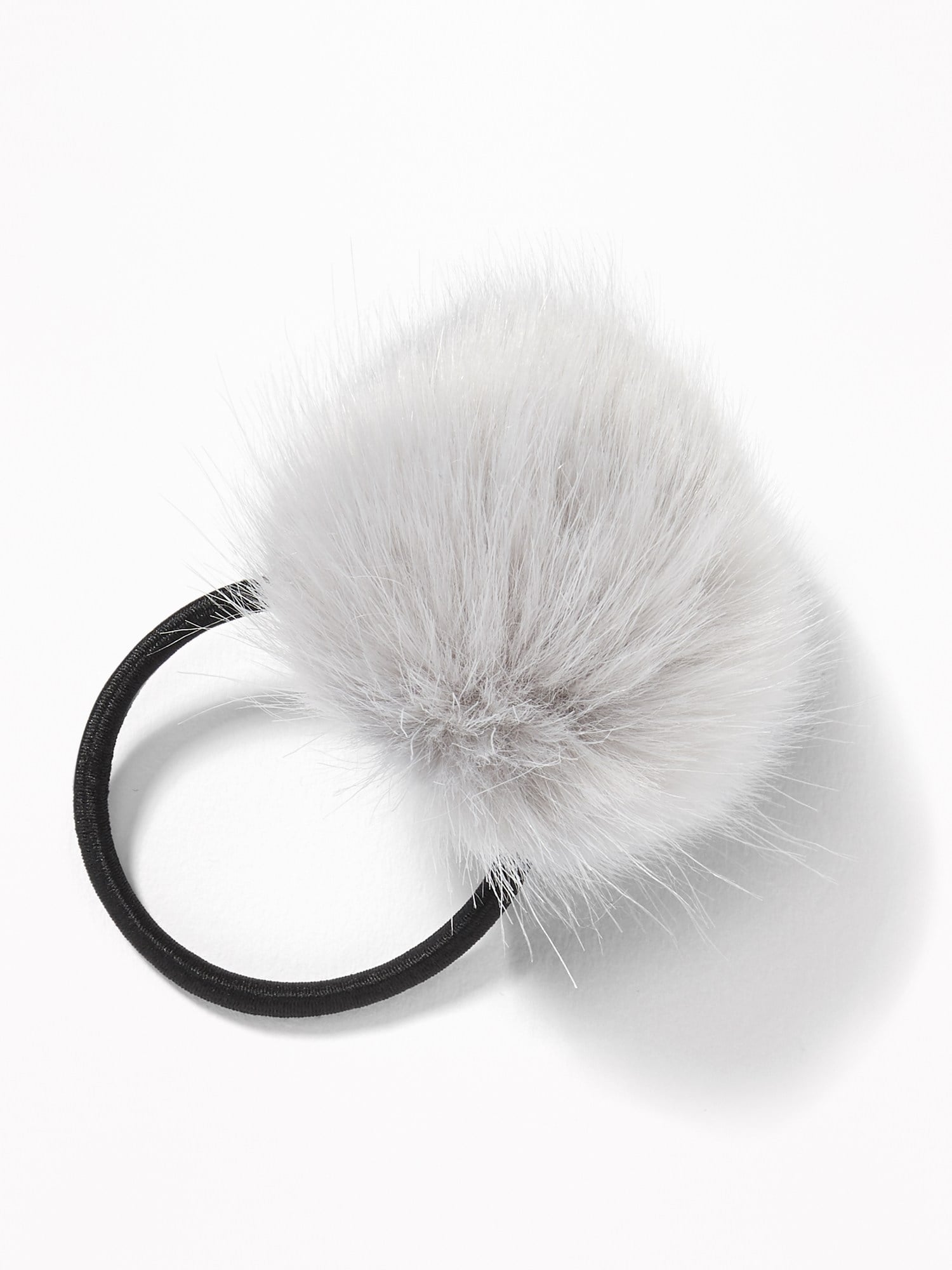 Livlig forlænge Antage Faux-Fur Pom-Pom Elastic Hair Tie For Women | 25 Incredible Stocking  Stuffers That Only Cost $5 or Less | POPSUGAR Smart Living Photo 6
