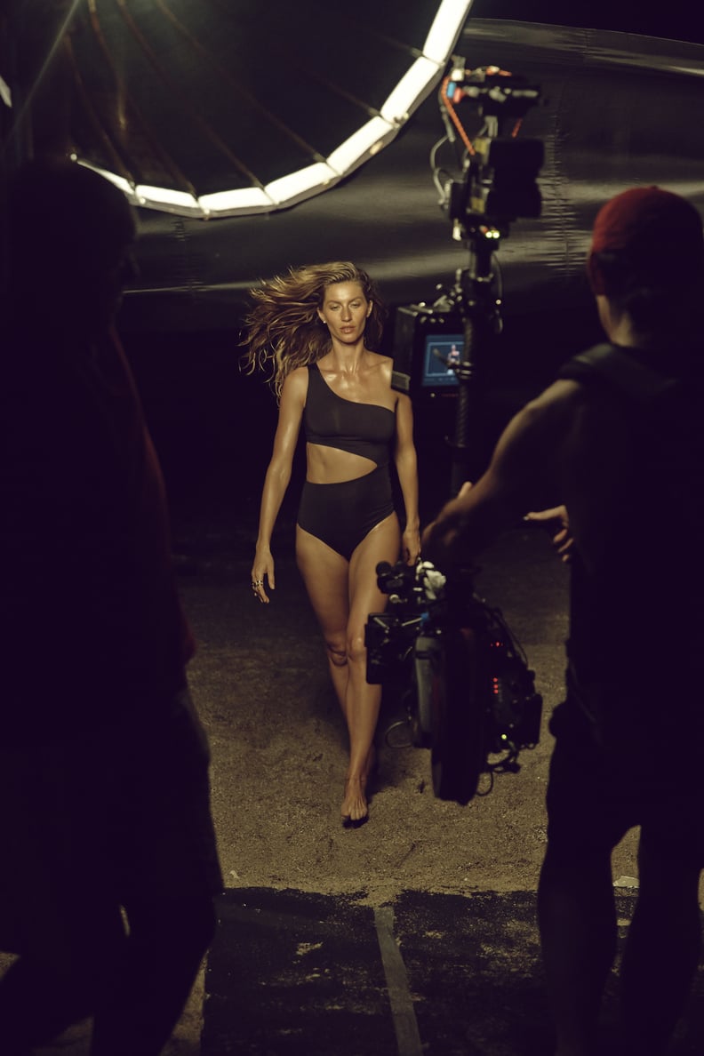 Behind the Scenes at Gisele Bündchen's H&M Shoot