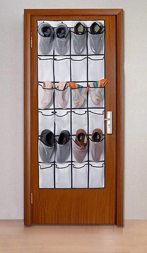 Misslo Over The Door Shoe Organizer Mesh Pockets Products With 5Star