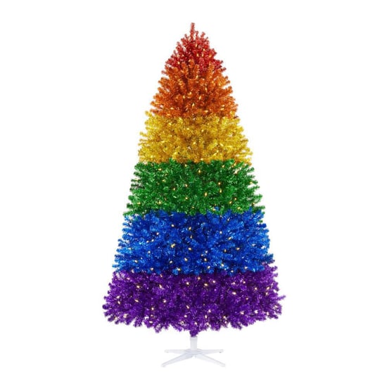 Home Depot Is Selling a Rainbow Christmas Tree!